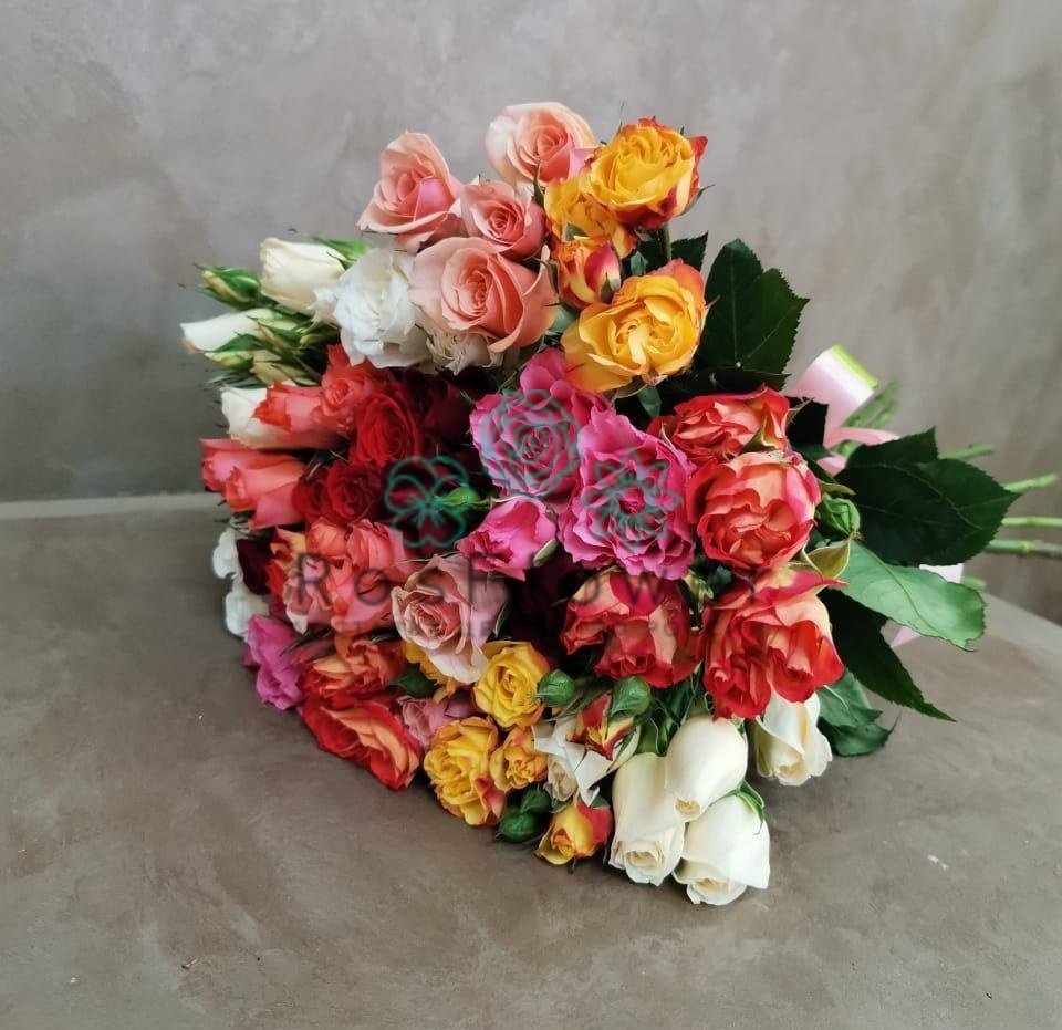 Букет цветов из: Розы в Зарайский