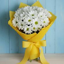 Букет цветов из:  Хризантемы в Зарайский