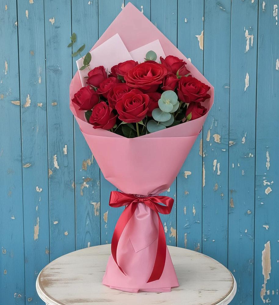 Букет цветов из: Розы в Зарайский