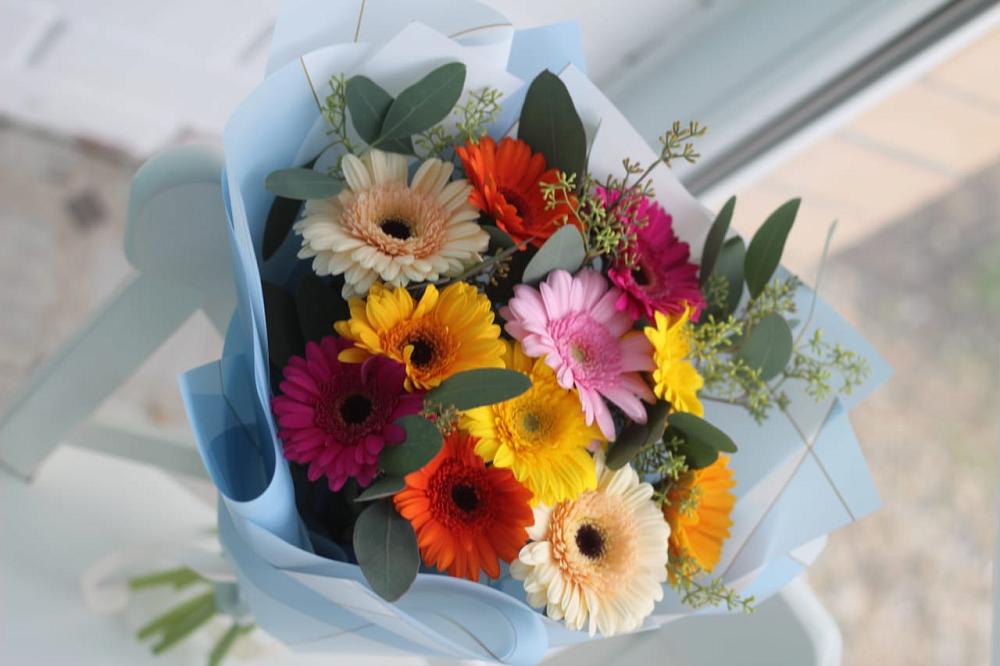 Букет цветов из: Герберы в Зарайский