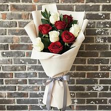 Букет цветов из:  Розы в Зарайский