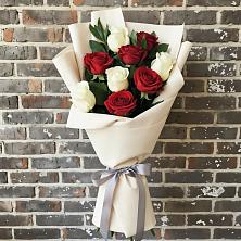 Букет цветов из:  Розы в Зарайский