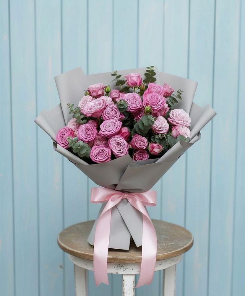 Букет цветов из: Розы в Зарайский