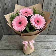 Букет цветов из:  Герберы в Зарайский