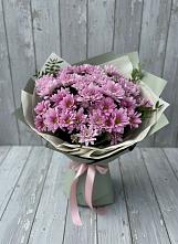 Букет цветов из:  Хризантемы в Зарайский