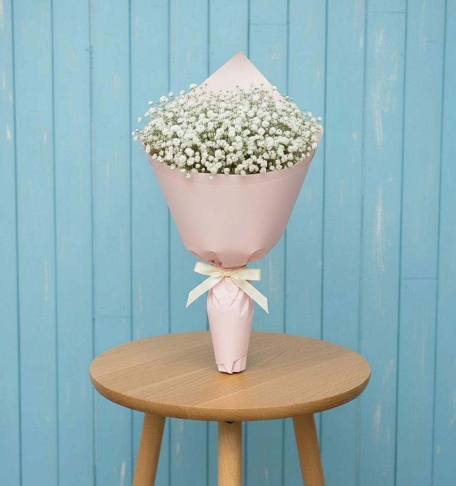 Букет цветов из: Гипсофила в Зарайский