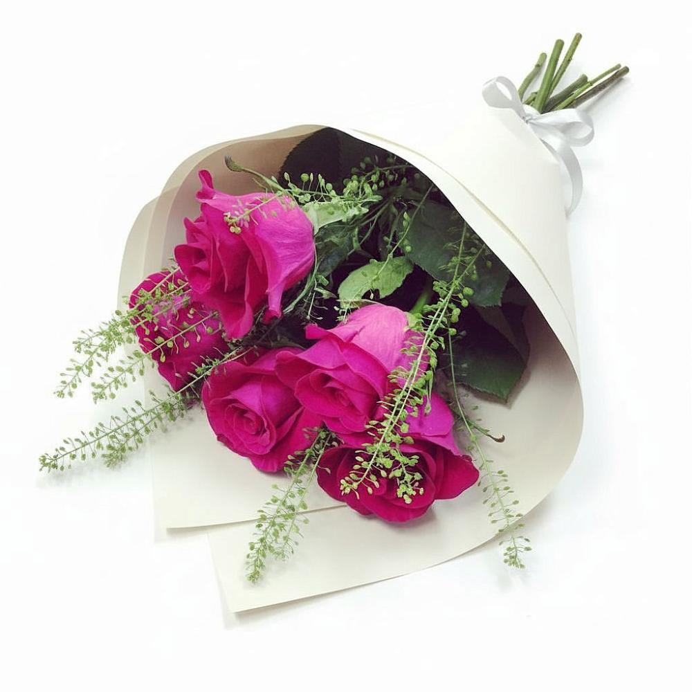 Букет цветов из: Розы в Зарайский