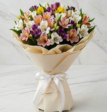 Букет цветов из:  Альстромерии в Зарайский