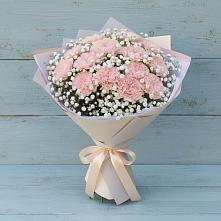 Букет цветов из:  Гвоздики в Зарайский