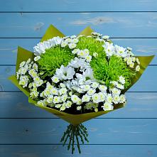 Букет цветов из:  Хризантемы в Зарайский