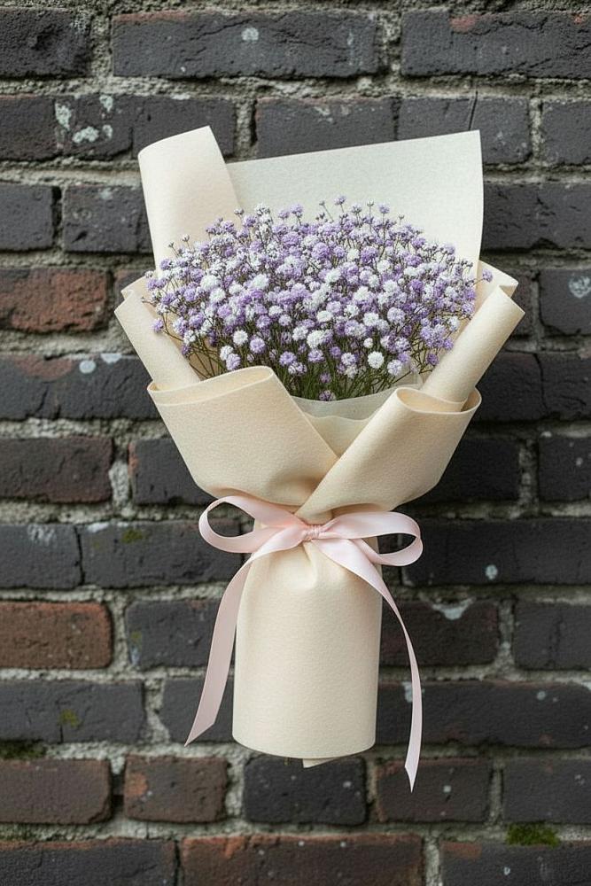 Букет цветов из: Гипсофила в Зарайский