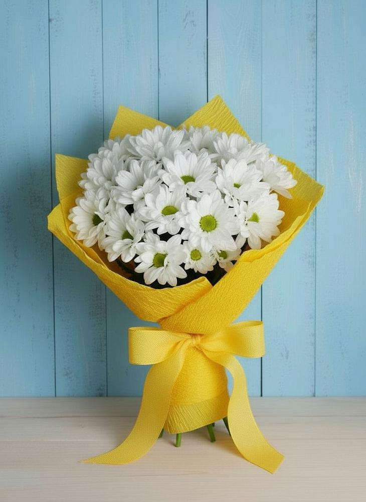 Букет цветов из: Хризантемы в Зарайский