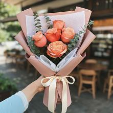 Букет цветов из:  Розы в Зарайский