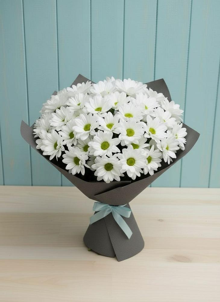 Букет цветов из: Хризантемы в Зарайский