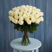 Букет 51 Белая роза Эдлесс Лав #REPLACE_PRED# Зарайский