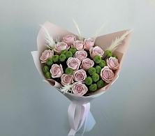 Букет цветов из:  Розы и Хризантемы в Зарайский