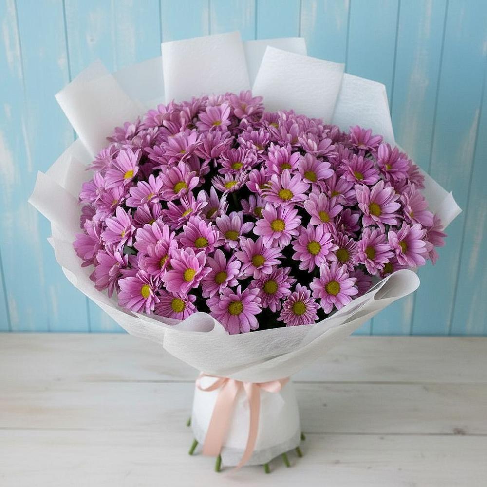 Букет цветов из: Хризантемы в Зарайский