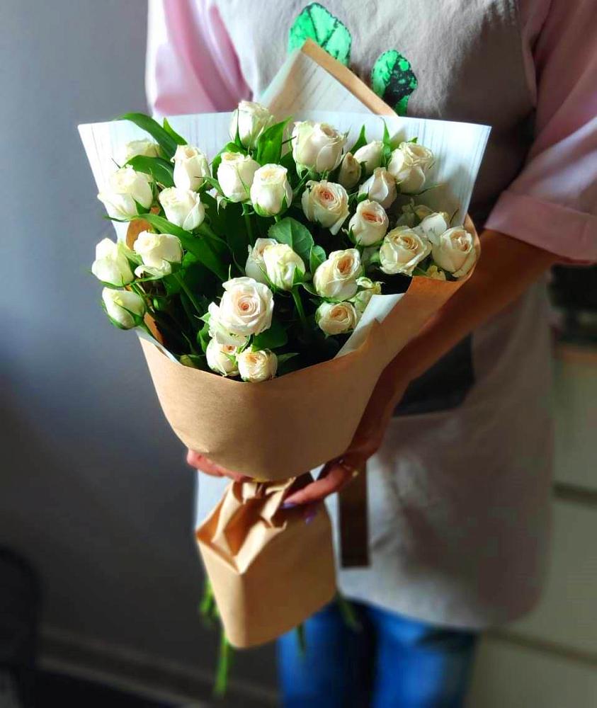 Букет цветов из: Розы в Зарайский