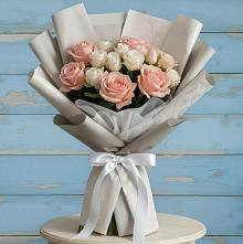 Букет цветов из:  Розы #REPLACE_PRED# Зарайский