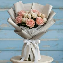 Букет цветов из:  Розы в Зарайский