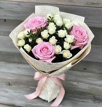 Букет цветов из:  Розы в Зарайский