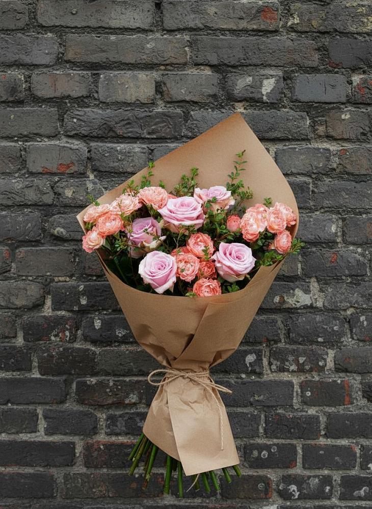 Букет цветов из: Розы в Зарайский