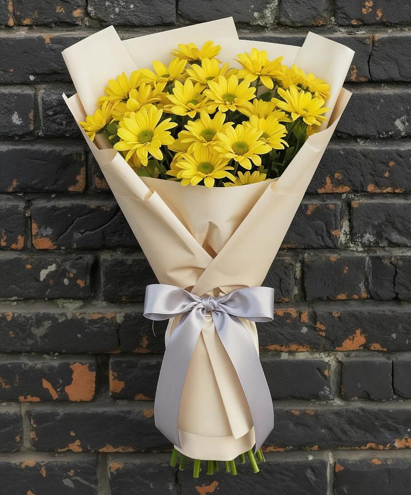 Букет цветов из: Хризантемы в Зарайский