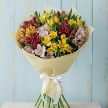 Букет цветов из:  Альстромерии #REPLACE_PRED# Зарайский