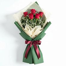 Букет цветов из:  Розы в Зарайский