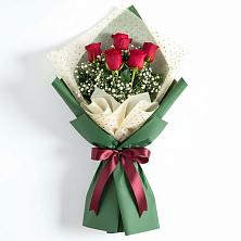 Букет цветов из:  Розы в Зарайский