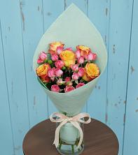 Букет цветов из:  Розы в Зарайский