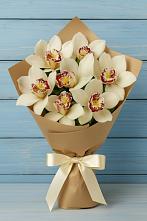 Букет цветов из:  Орхидеи и Розы в Зарайский