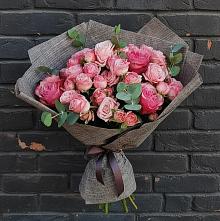 Букет цветов из:  Розы в Зарайский
