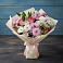 Букет цветов из: Хризантемы, Альстромерии и Розы в Зарайский